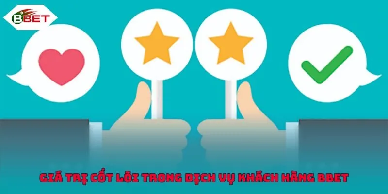 Giá trị cốt lõi trong dịch vụ khách hàng BBET